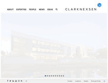 Tablet Screenshot of clarknexsen.com